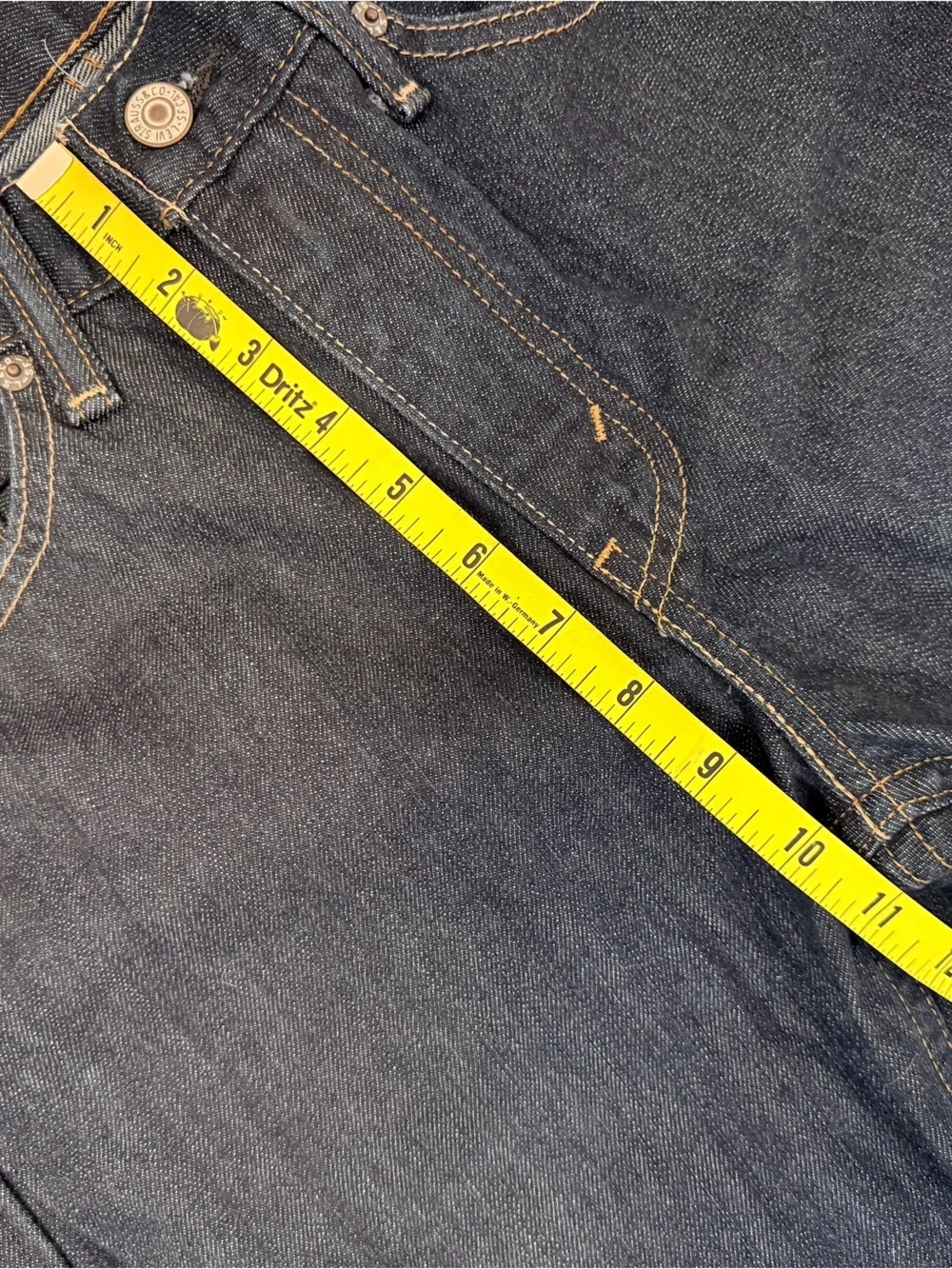 Levi's 514 Dark Wash Straight Jeans 31x30